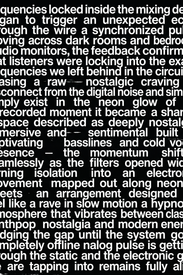 The Noise From the Speakers