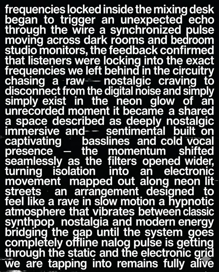 The Noise From the Speakers